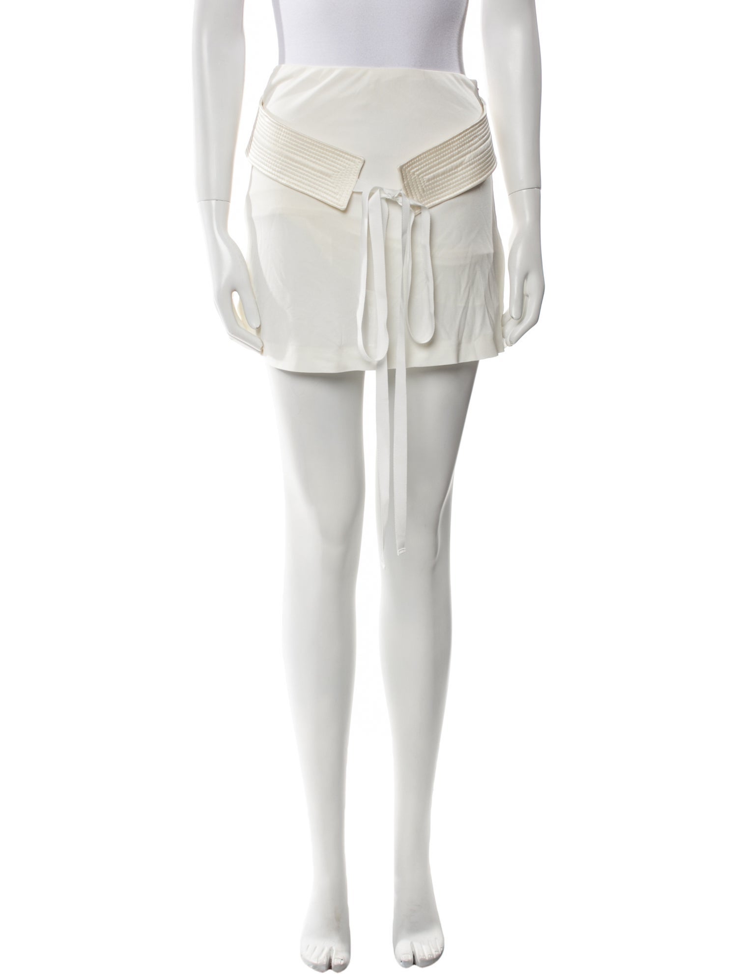 Tom Ford Grosgrain Trim Mini Skirt