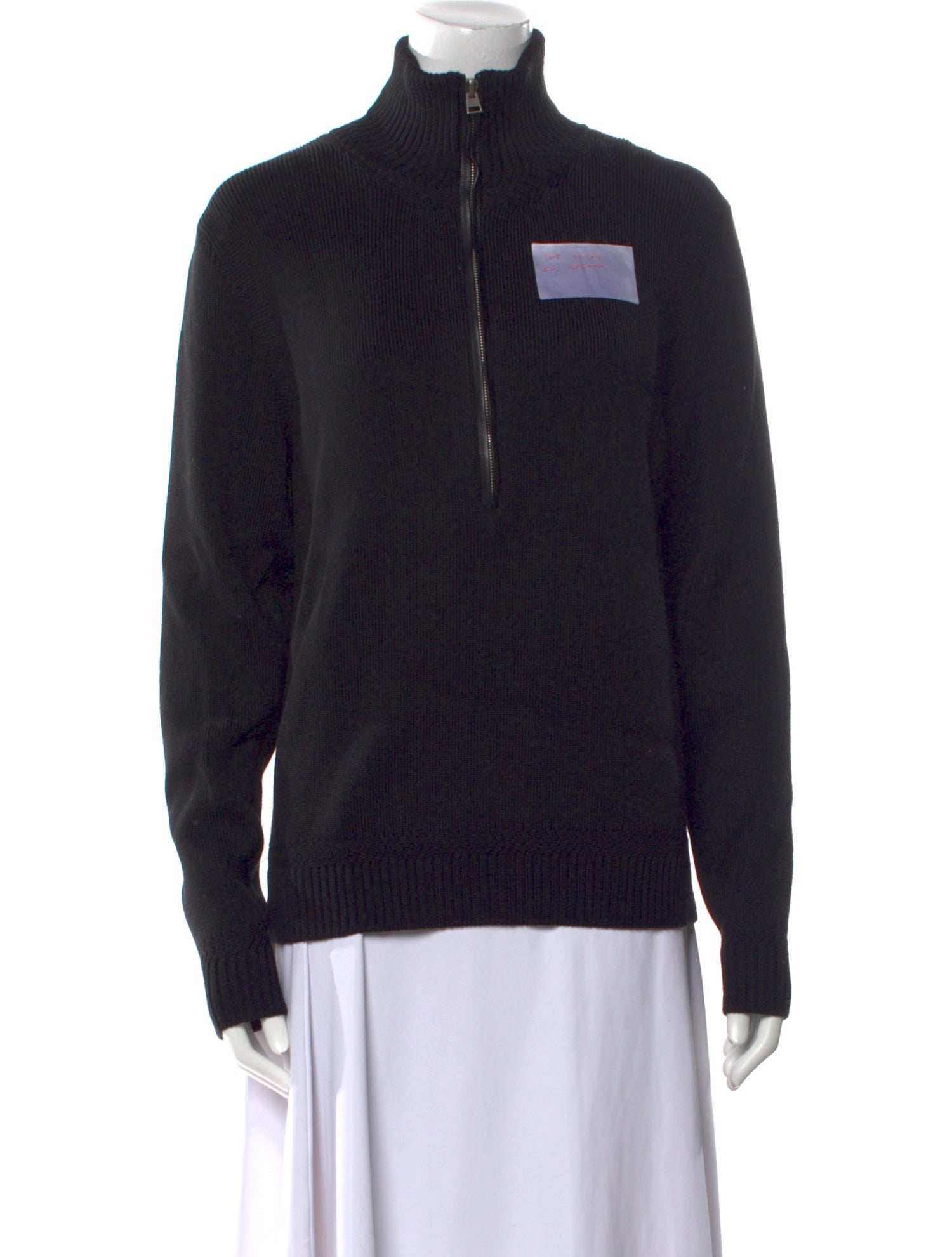 Tom Ford Virgin Wool Mock Neck Sweatshirt