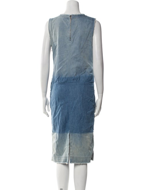 Tom Ford Scoop Neck Midi Length Dress