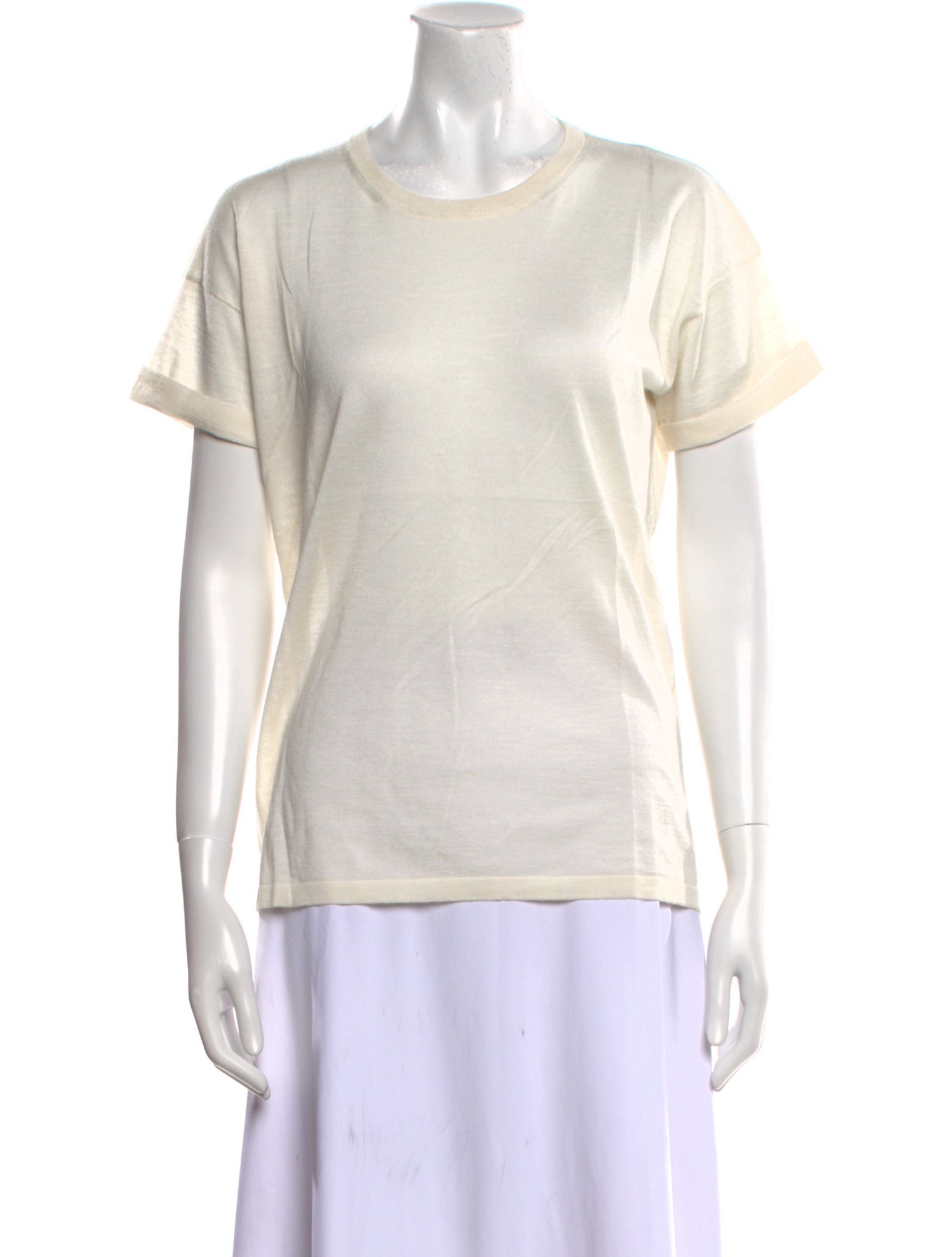 Tom Ford Cashmere Crew Neck T-Shirt