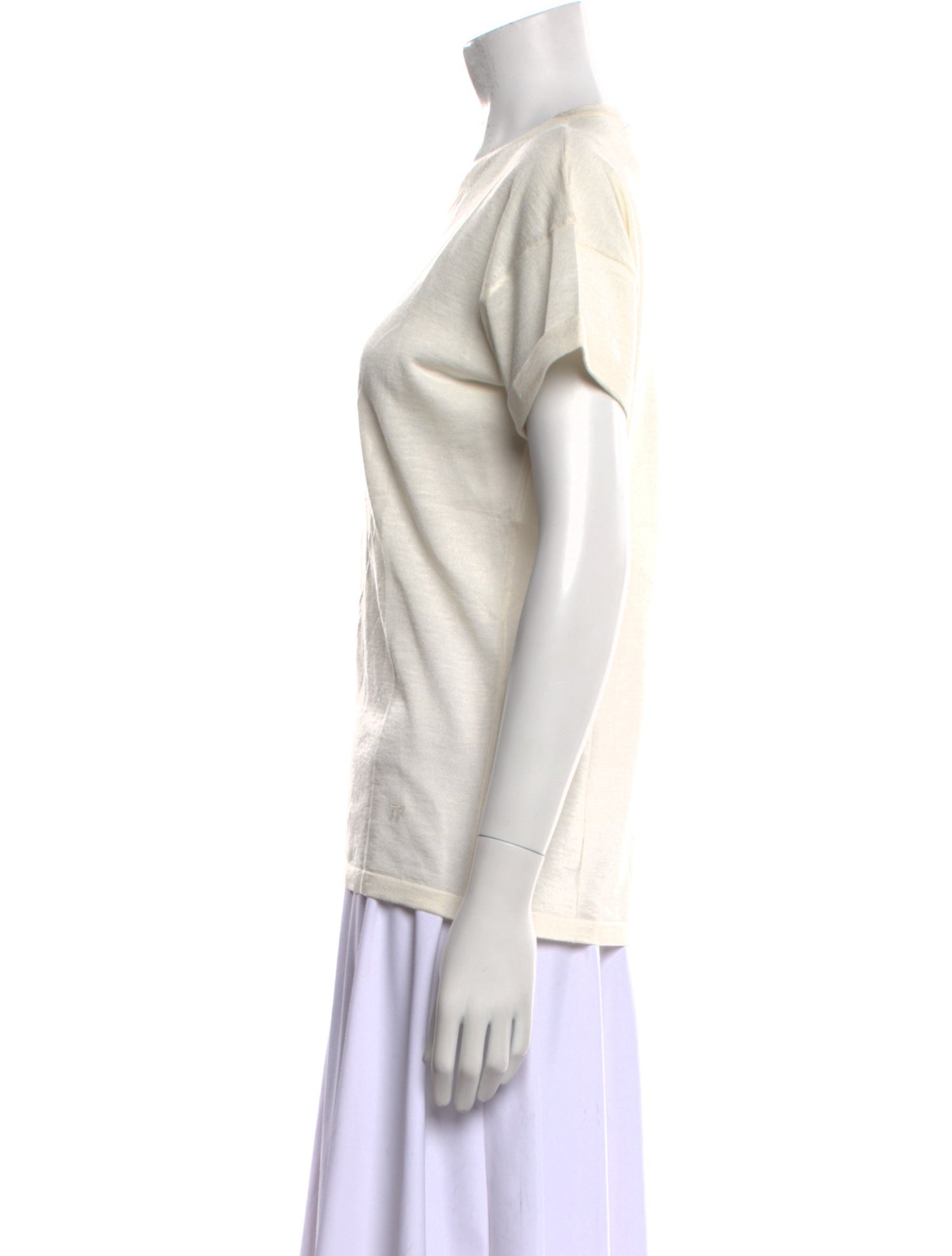 Tom Ford Cashmere Crew Neck T-Shirt