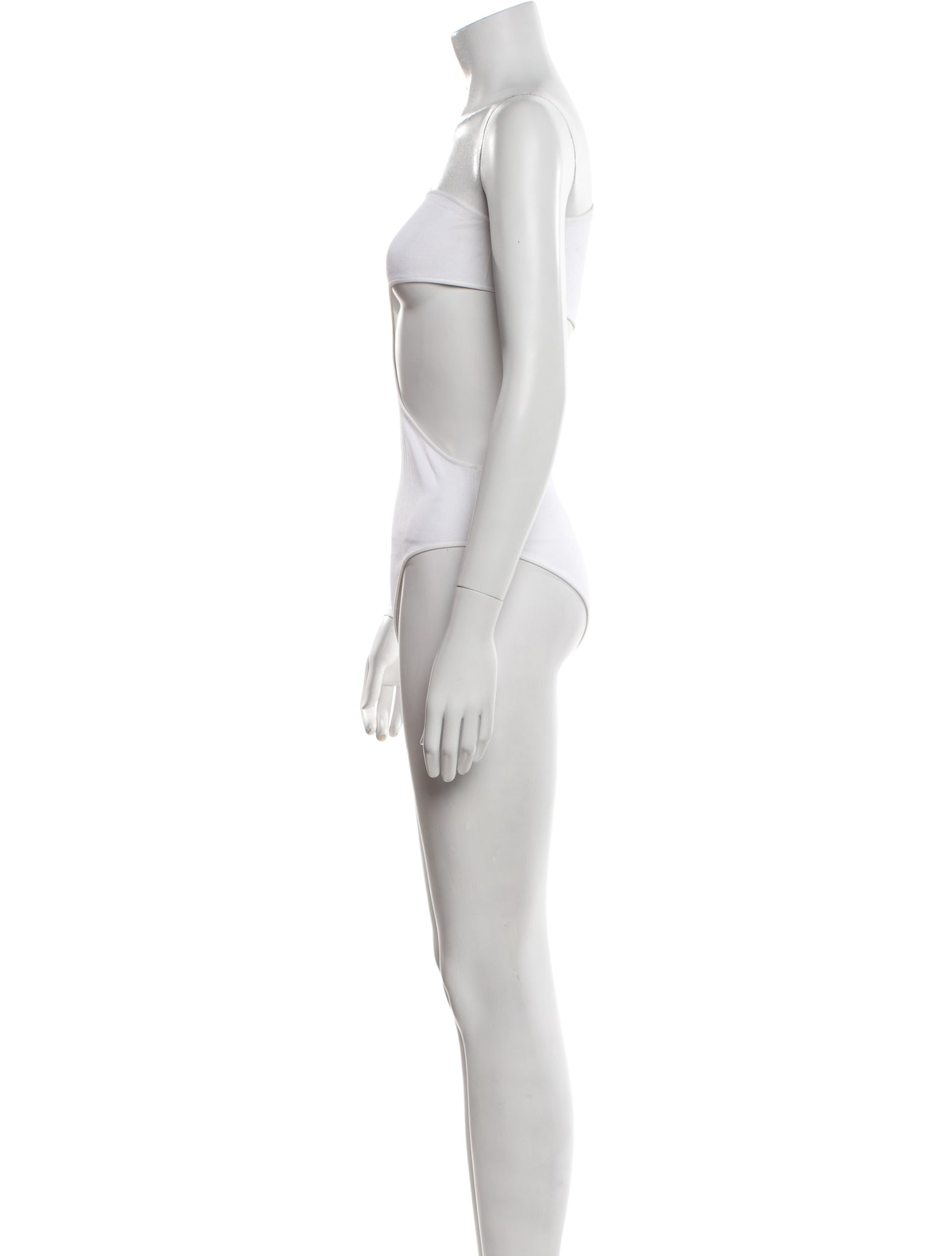 Tom Ford One-Shoulder Long Sleeve Bodysuit