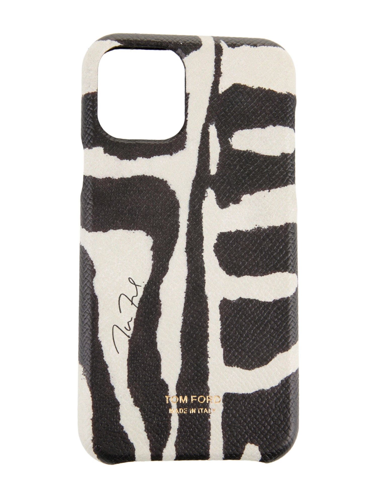 Tom Ford leather phone case