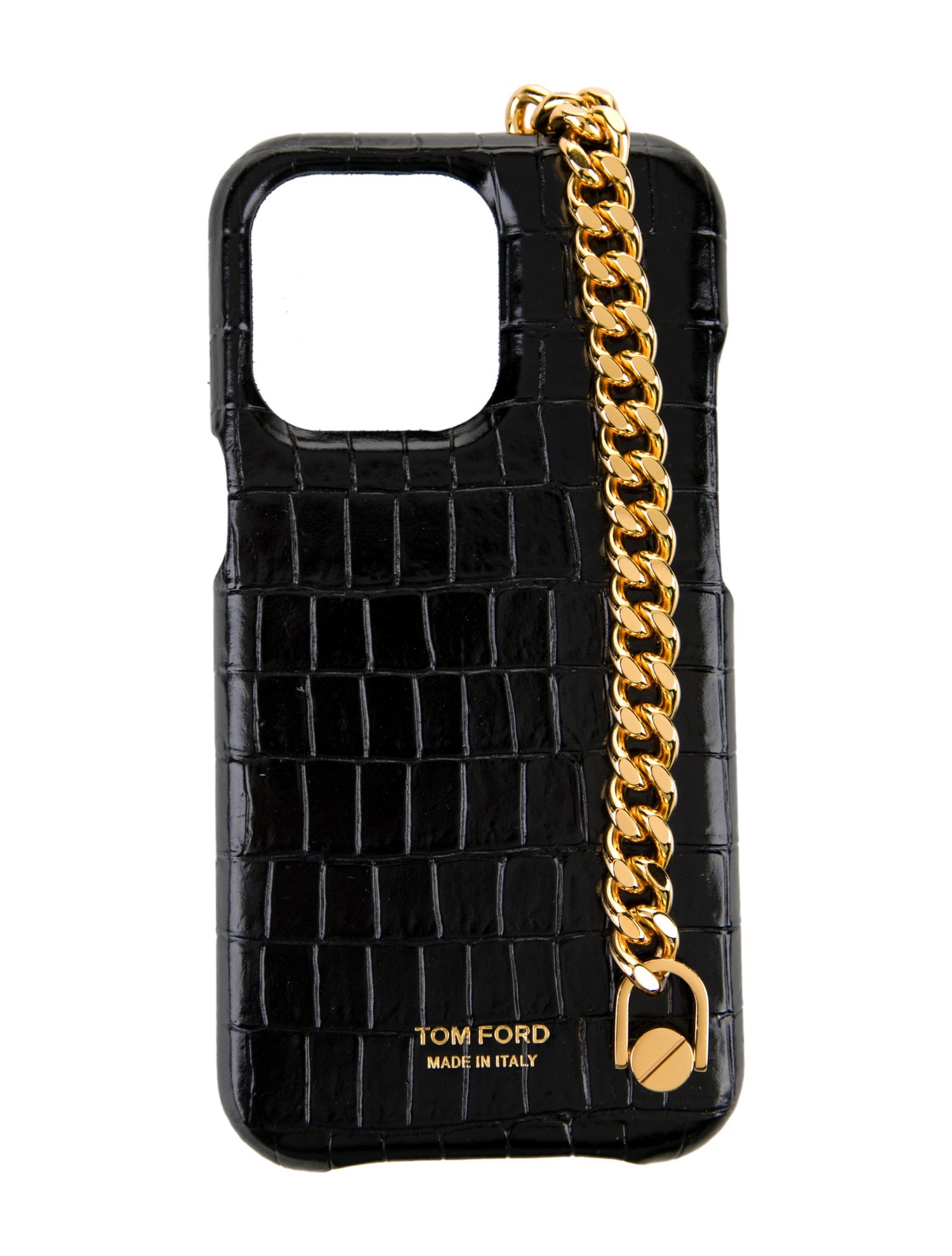 Tom Ford leather phone case