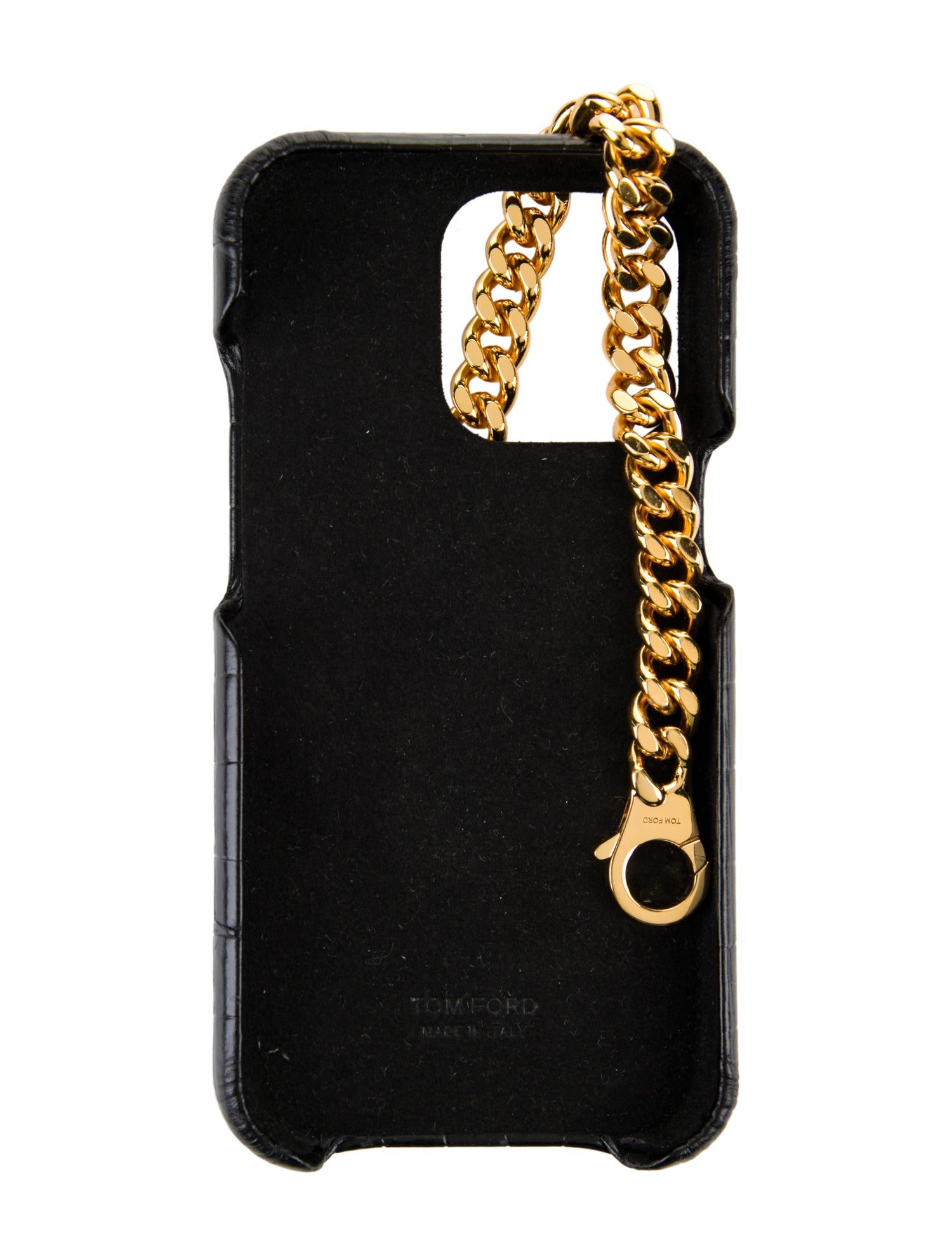 Tom Ford leather phone case