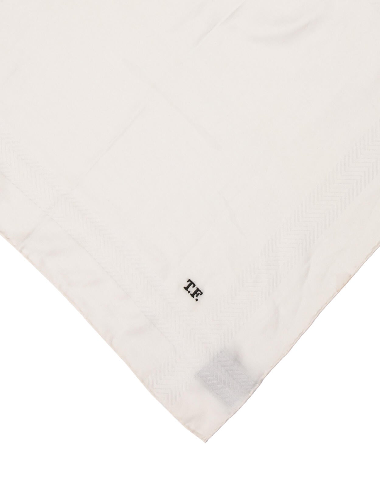 Tom Ford logo pocket square