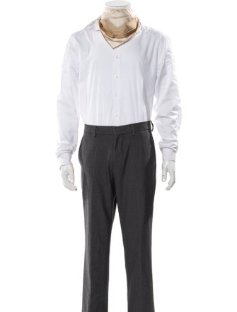 Tom Ford silk patterned pocket square