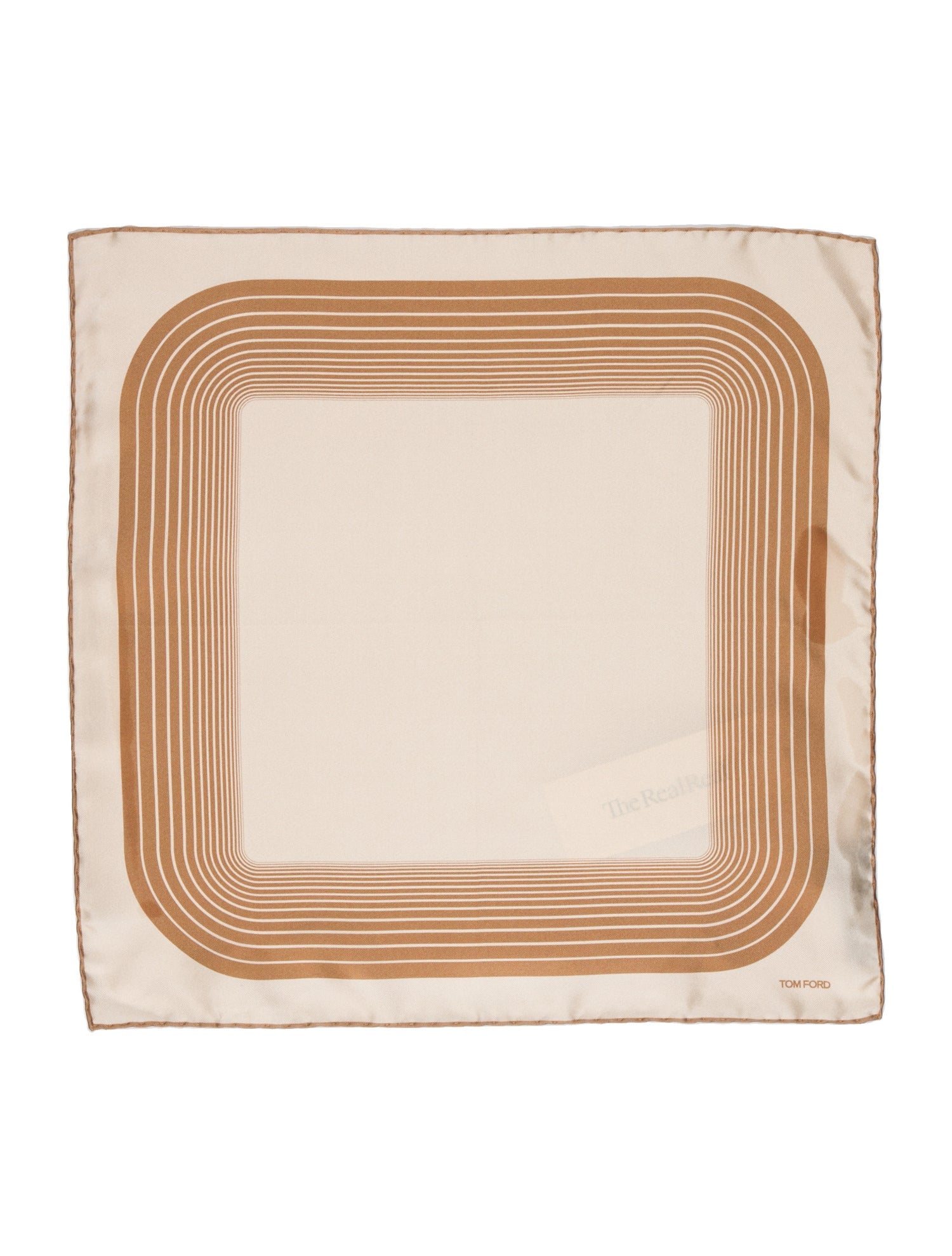 Tom Ford silk patterned pocket square