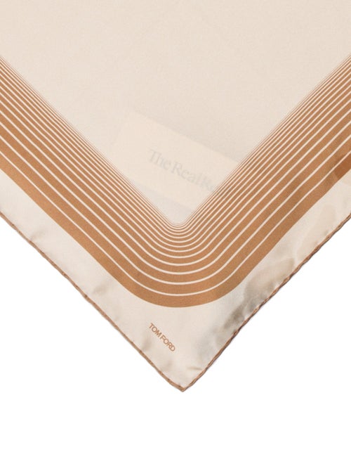 Tom Ford silk patterned pocket square