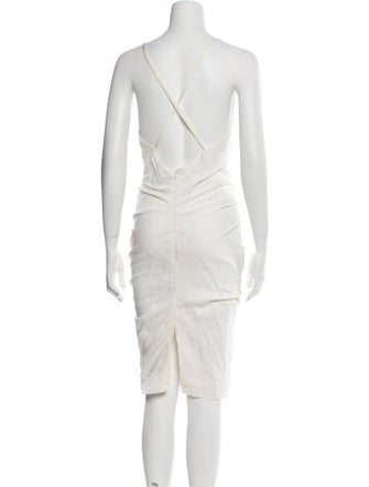 Tom Ford V-Neck Midi Length Dress