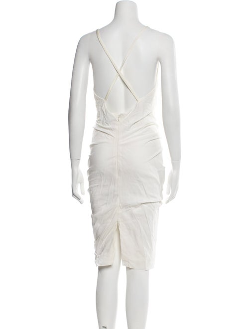 Tom Ford V-Neck Midi Length Dress