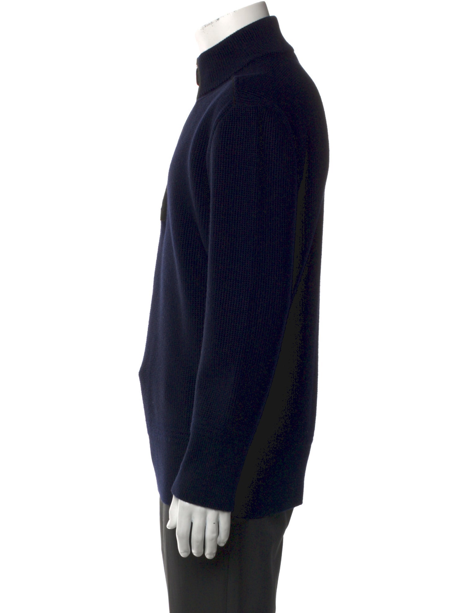 Tom Ford Mock Neck Long Sleeve Cardigan