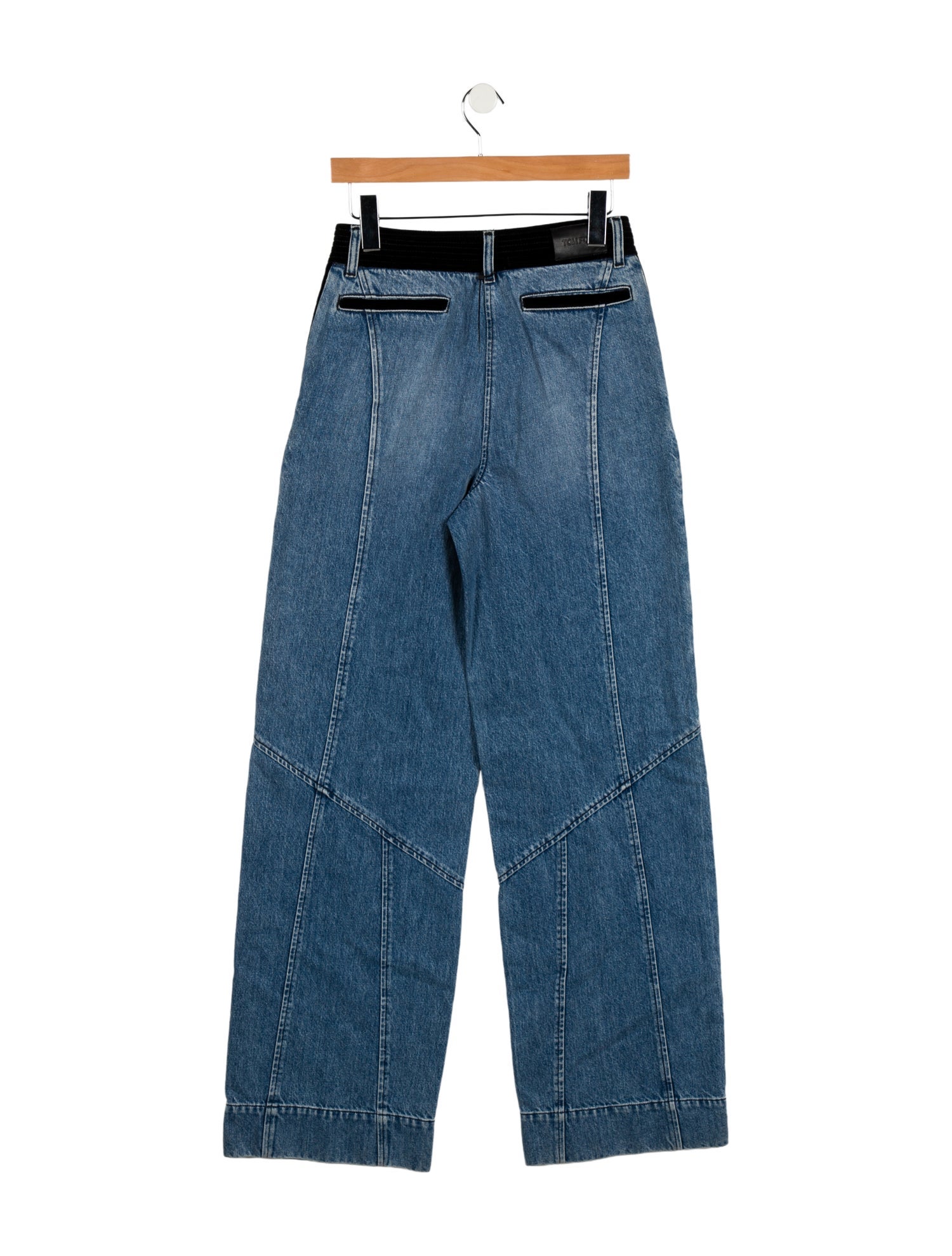 Tom Ford High-Rise Wide Leg Jeans