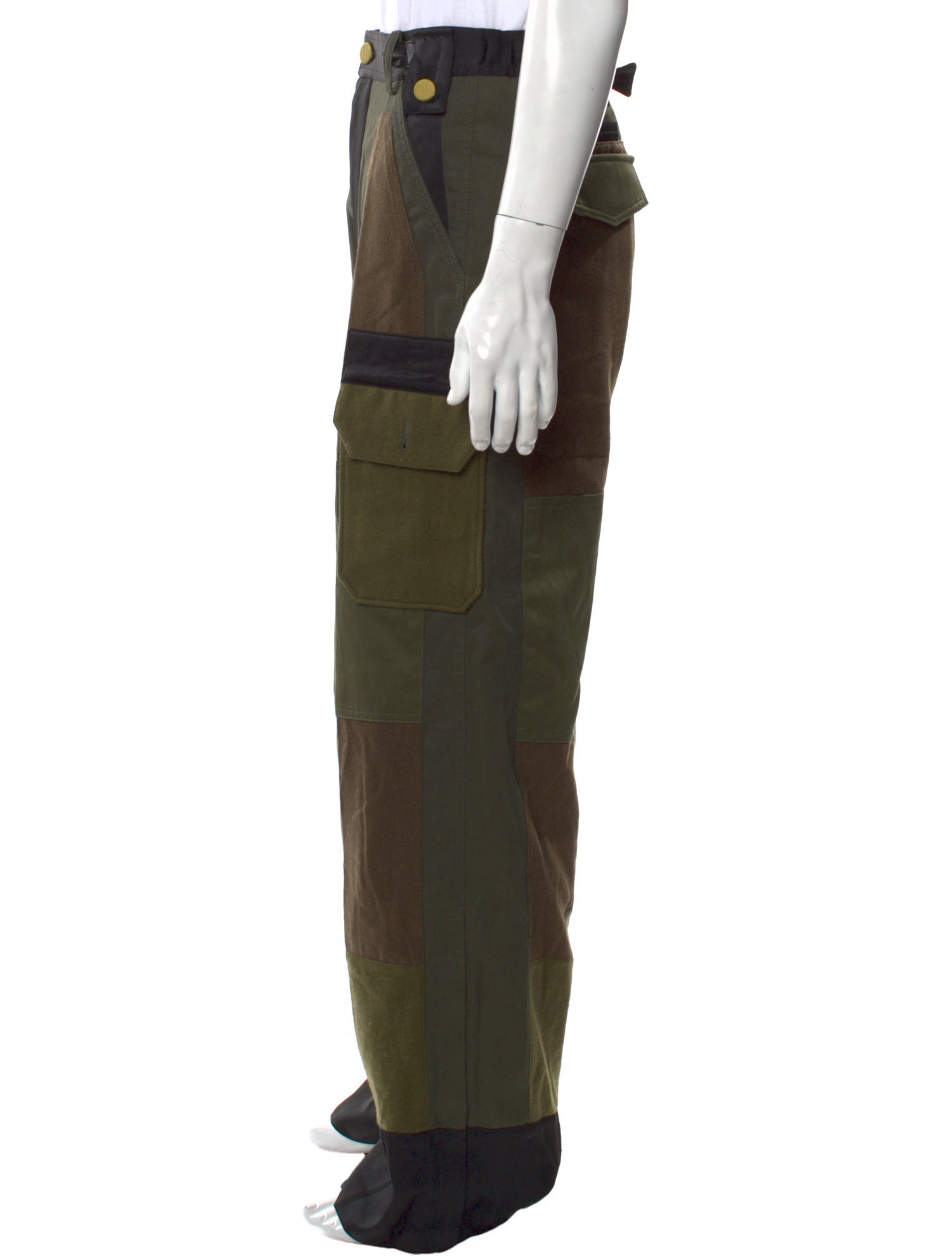 Tom Ford Colorblock Pattern Cargo Pants