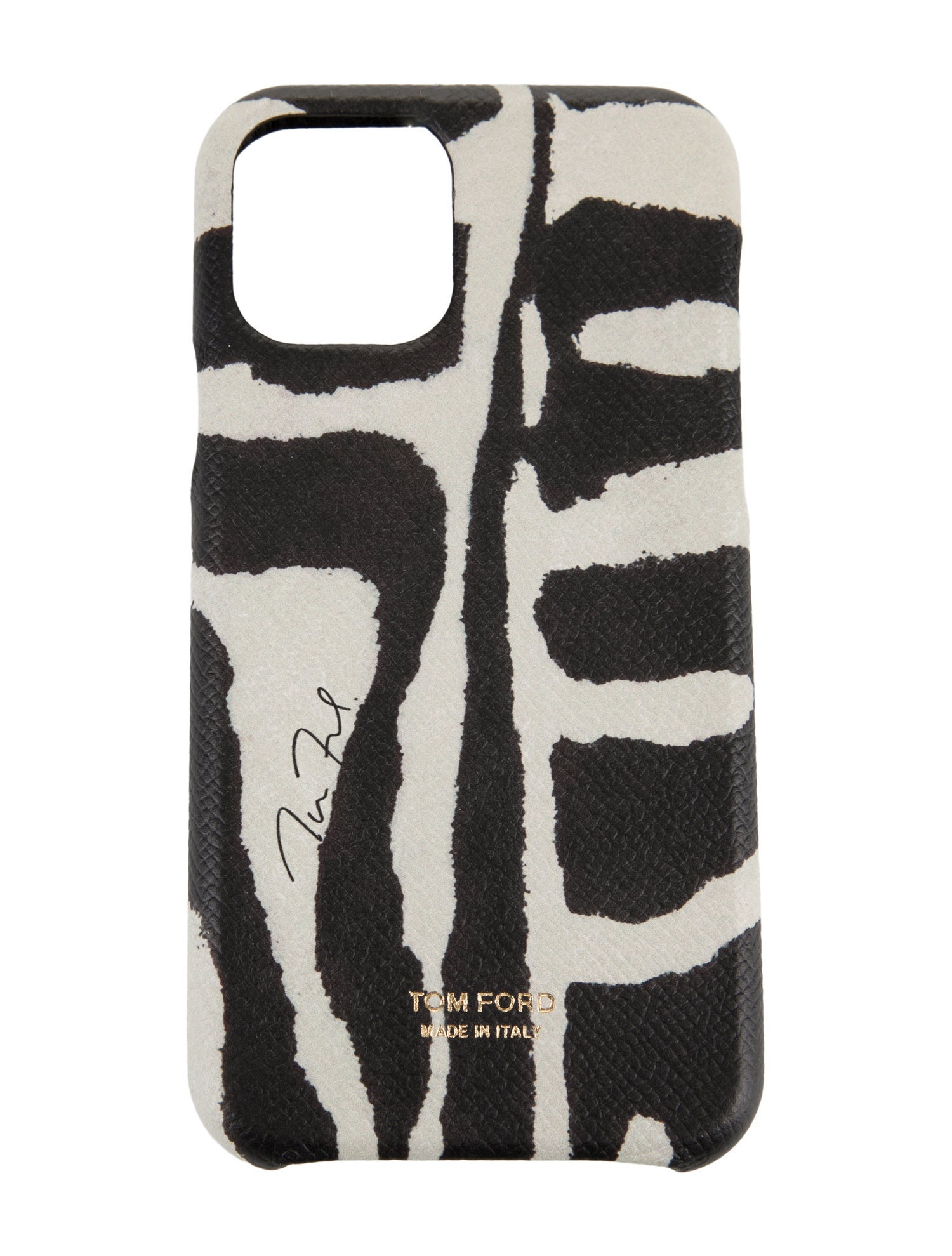 Tom Ford patterned leather case