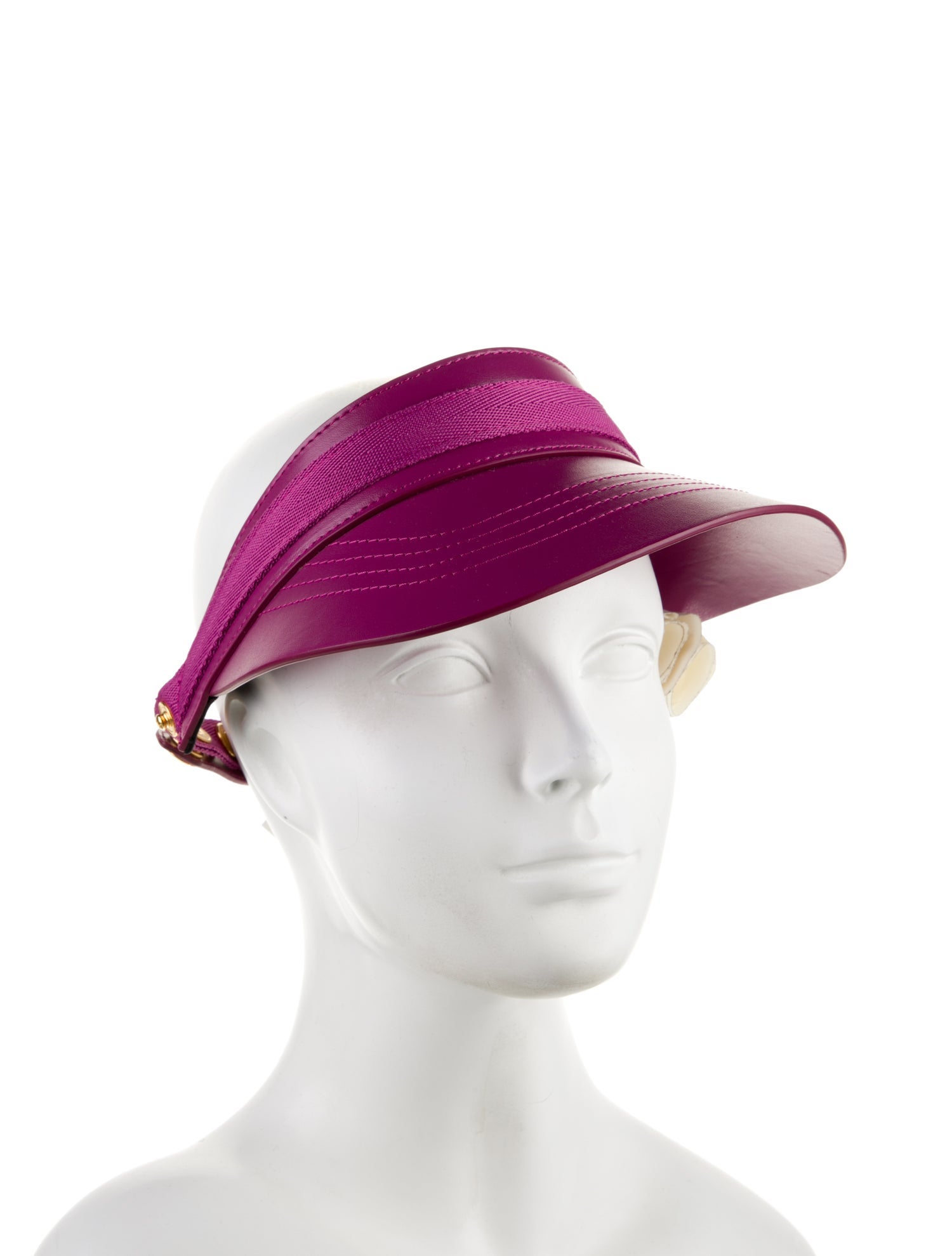 Tom Ford leather visor hat