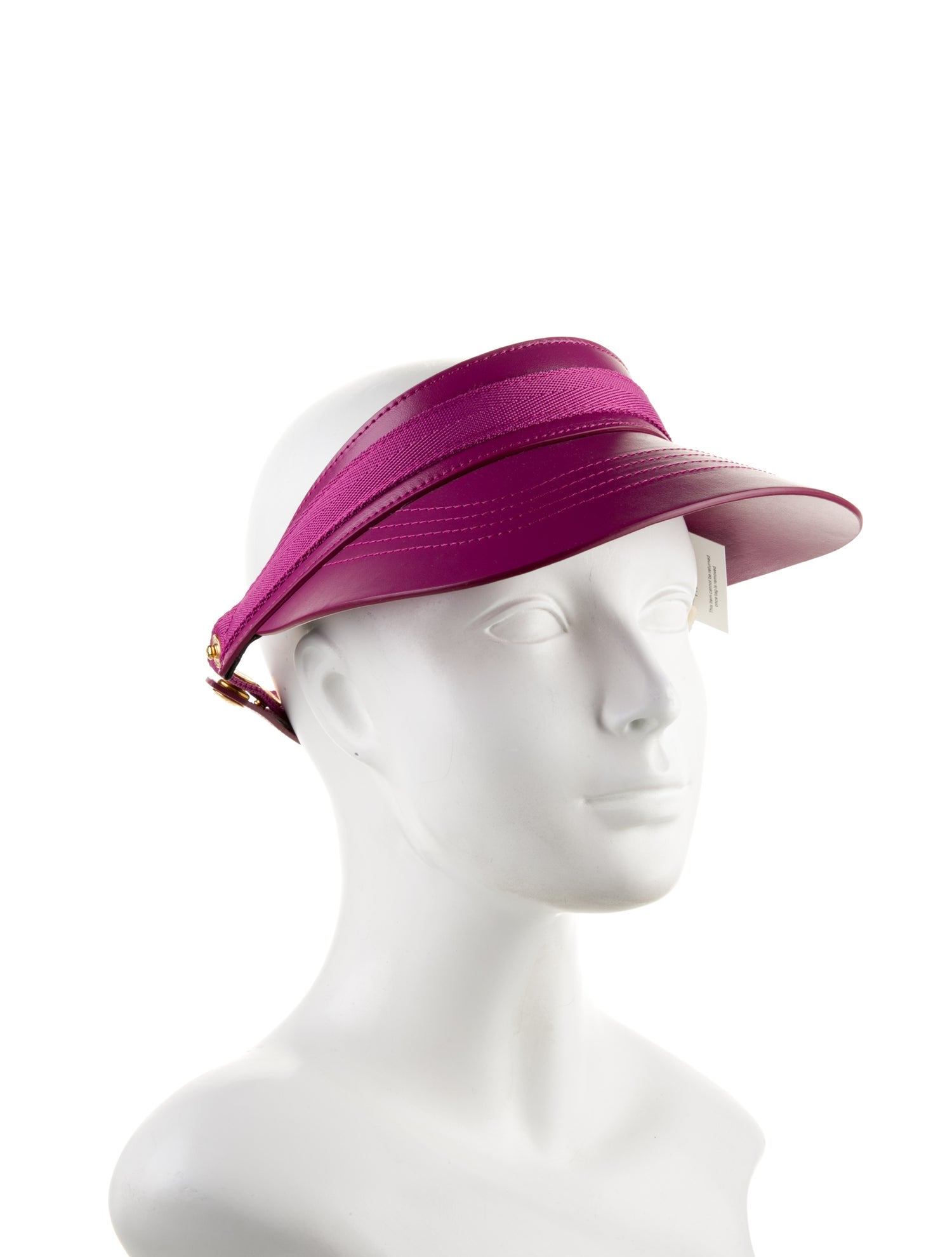 Tom Ford leather visor hat