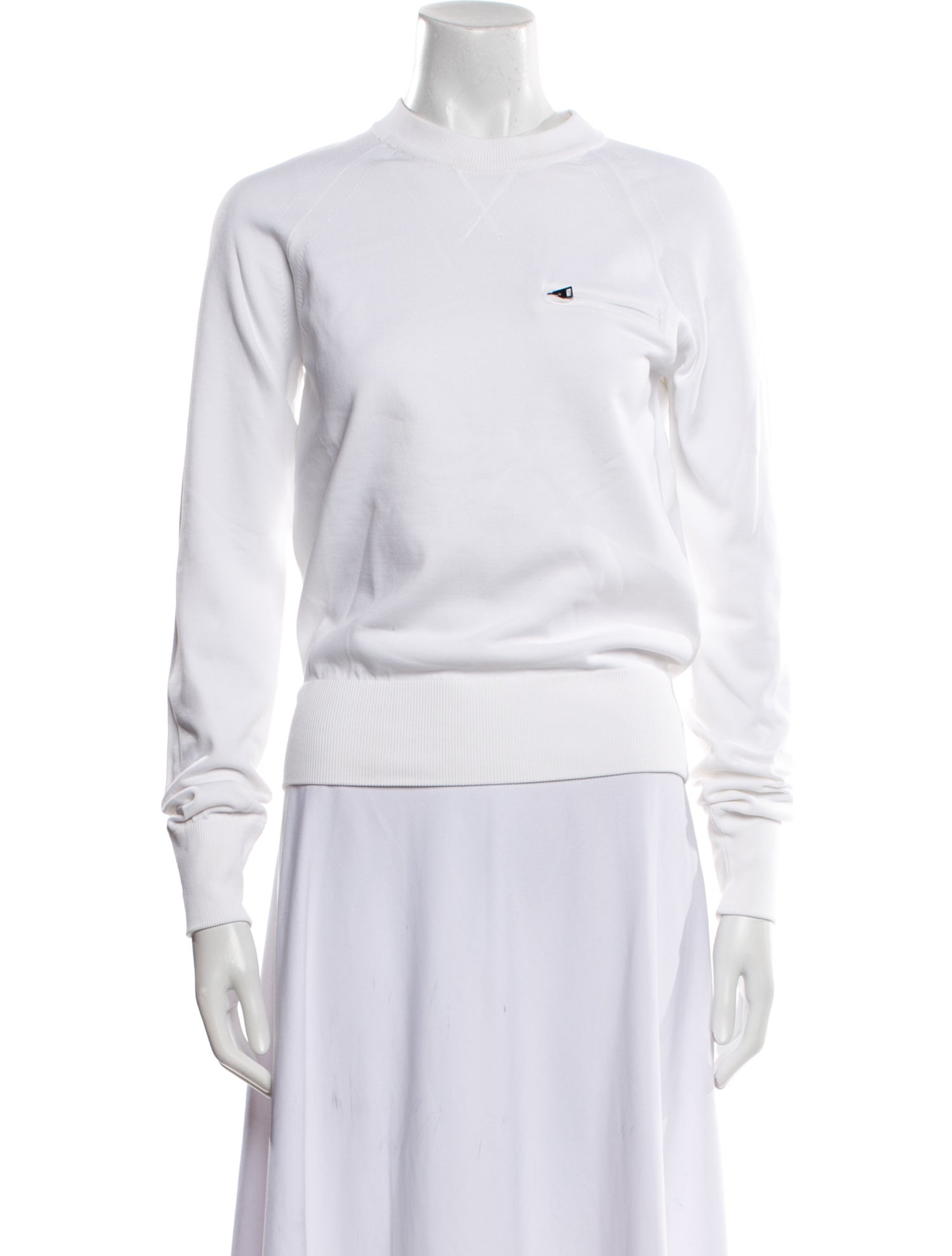 Tom Ford Mock Neck Long Sleeve Sweatshirt