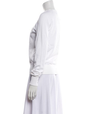 Tom Ford Mock Neck Long Sleeve Sweatshirt