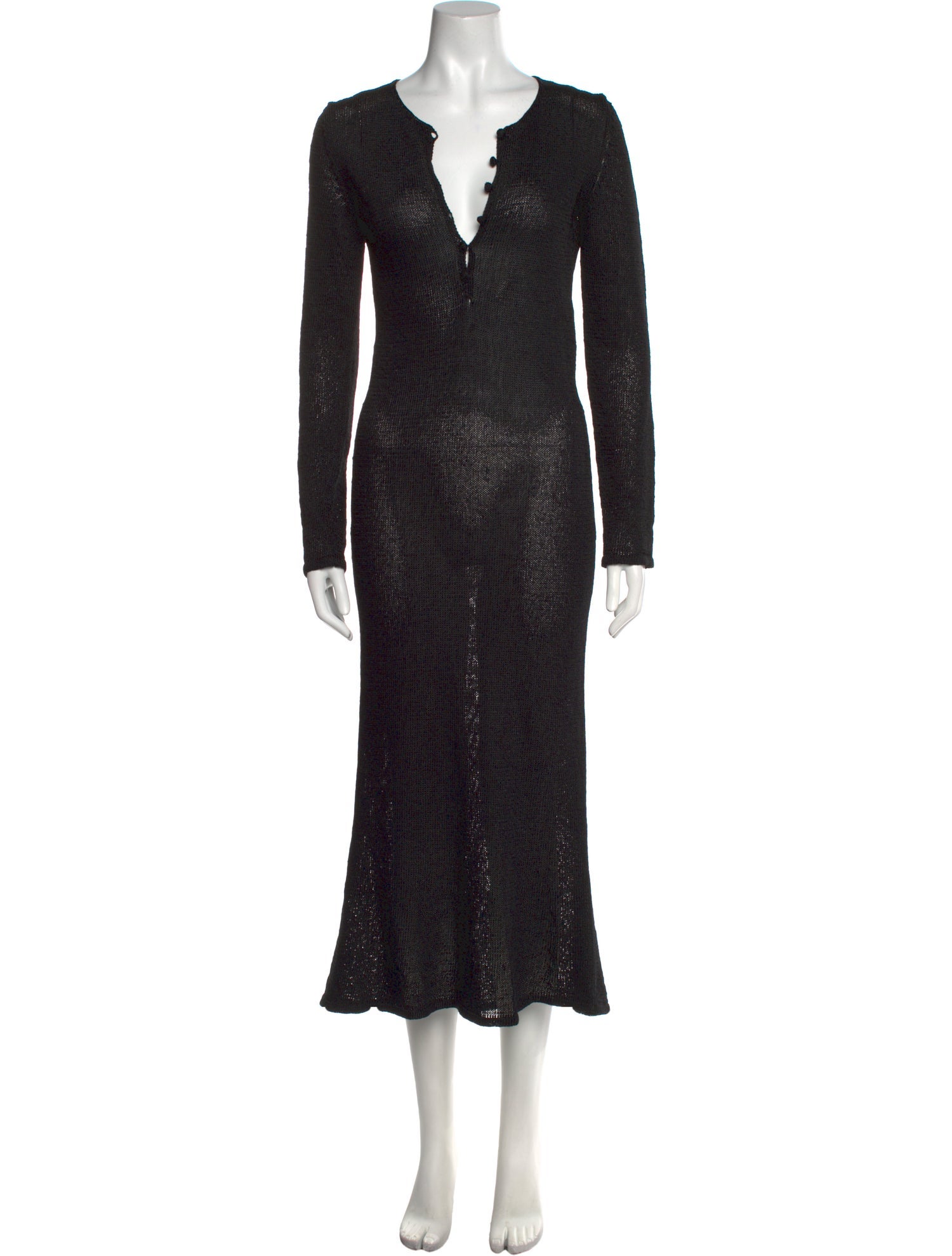 Tom Ford V-Neck Long Dress