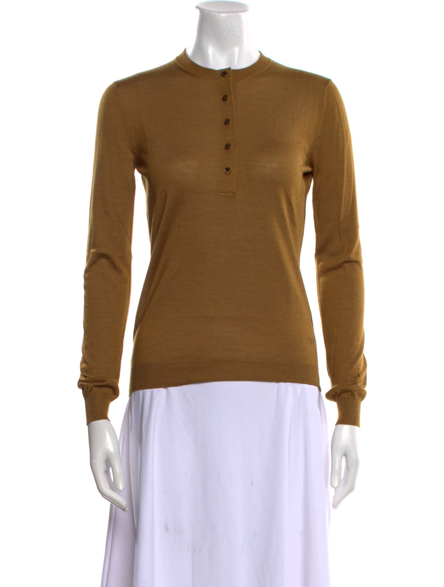 Tom Ford Cashmere Mock Neck Top