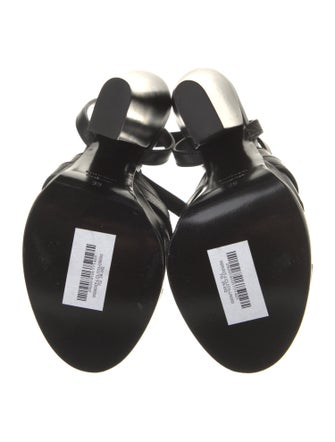 Tom Ford Leather Cutout Accent Sandals