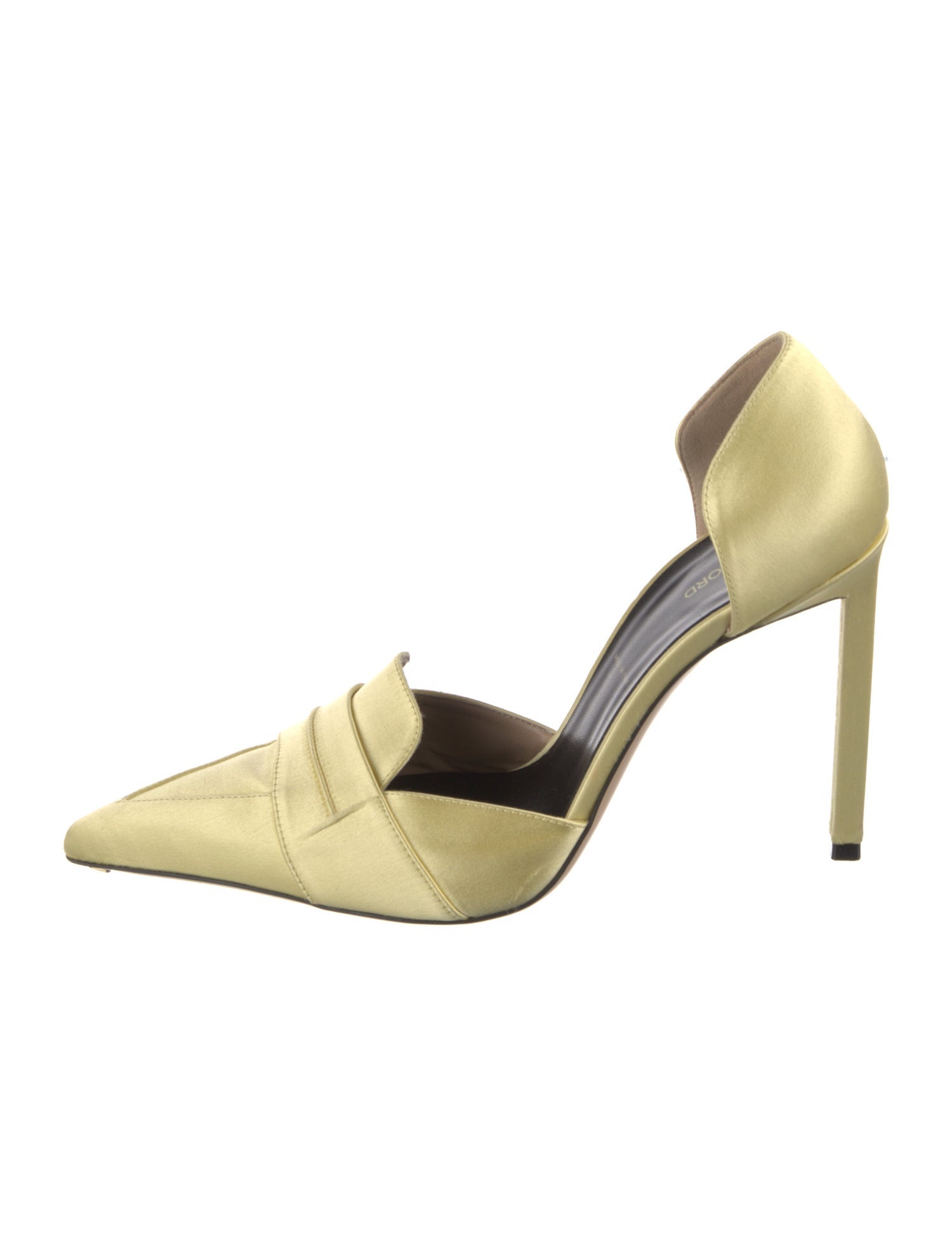 Tom Ford Satin D'Orsay Pumps