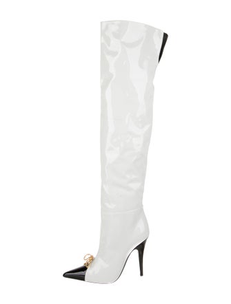 Tom Ford PVC Tassel Accents Boots