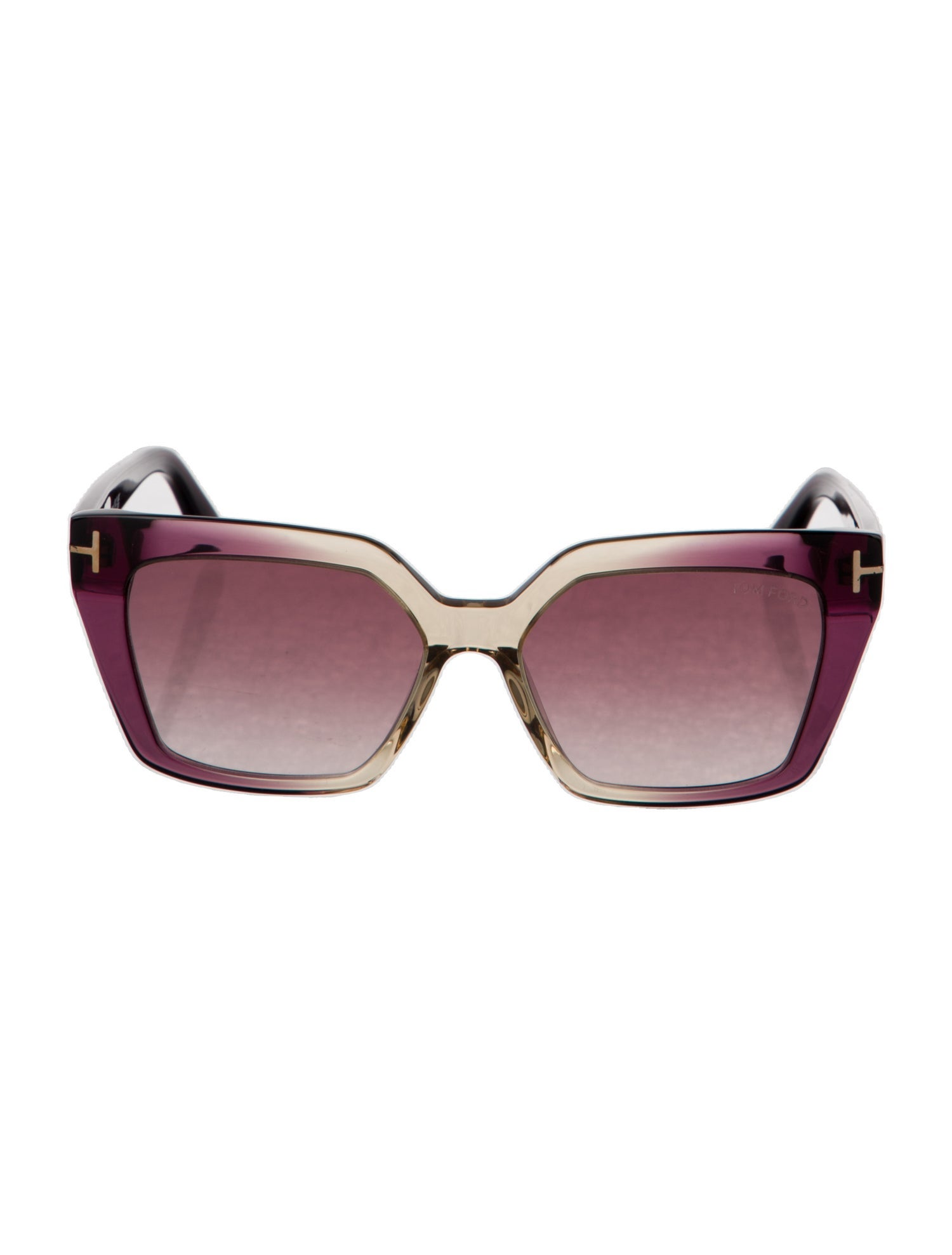 Tom Ford Oversize Gradient Sunglasses