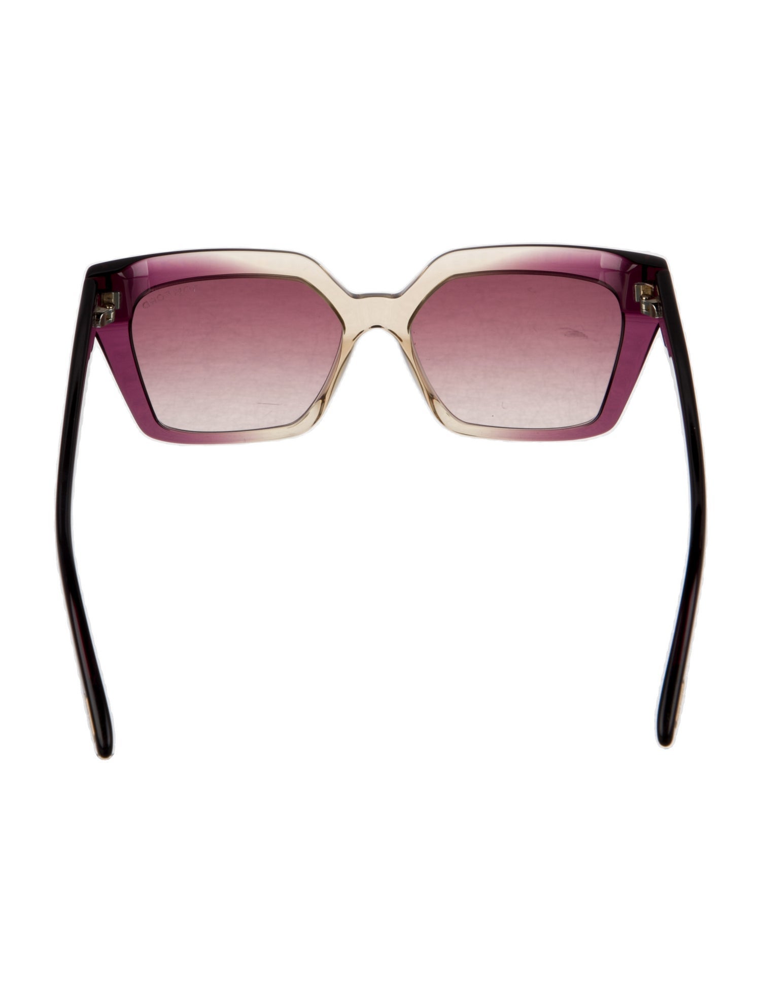 Tom Ford Oversize Gradient Sunglasses