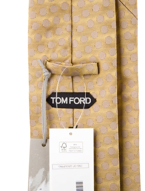 Tom Ford pattern silk tie