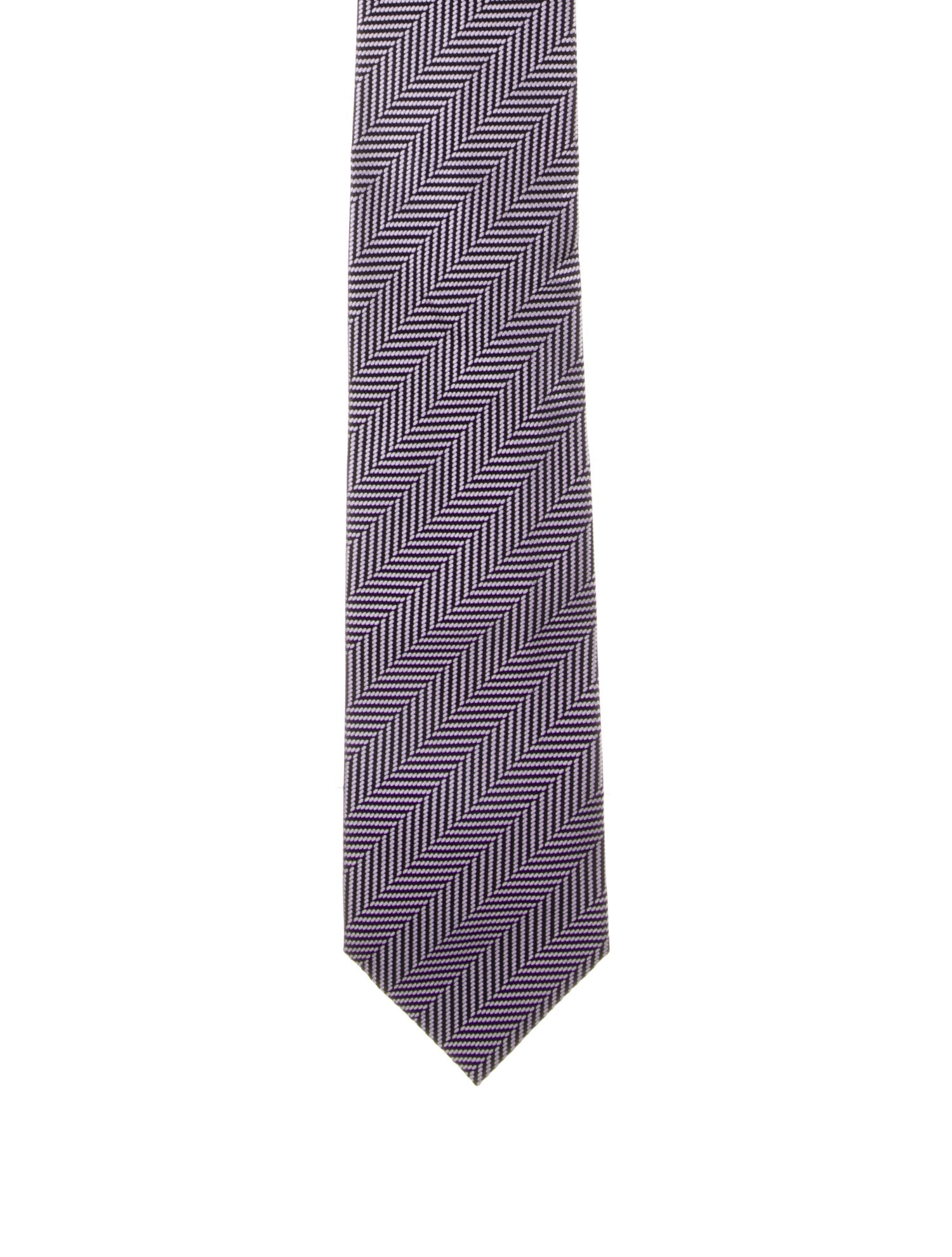 Tom Ford pattern silk tie