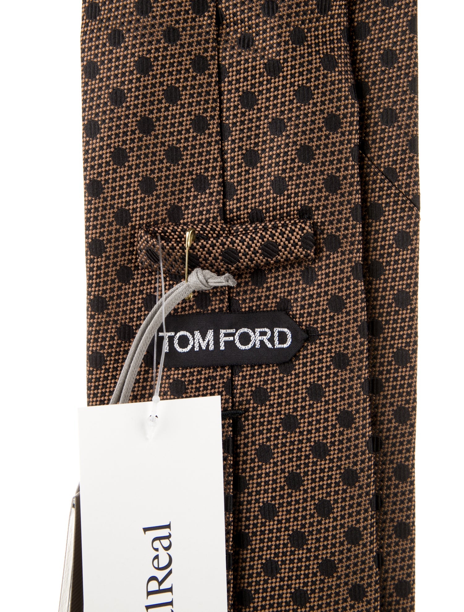 Tom Ford pattern silk tie