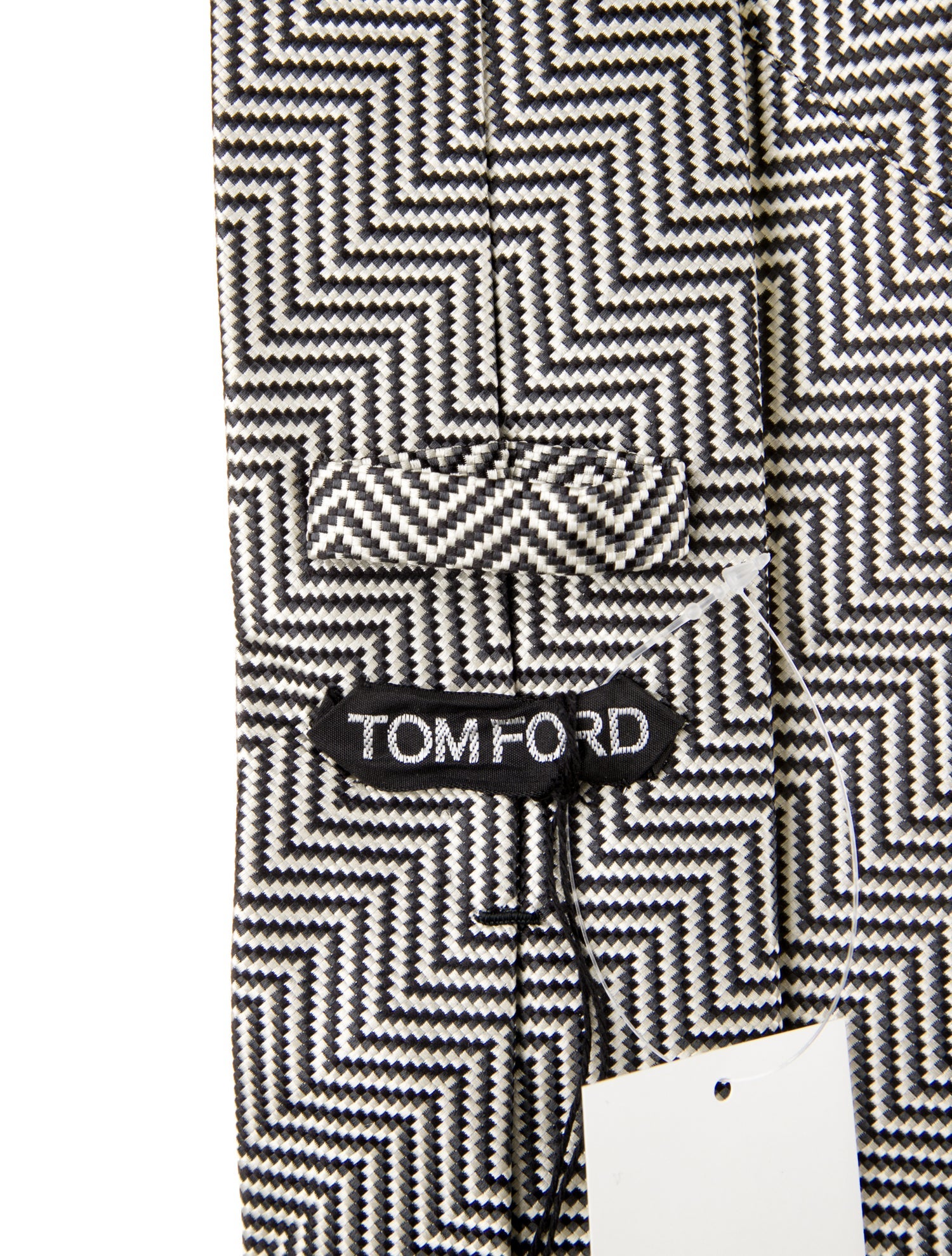 Tom Ford pattern silk tie