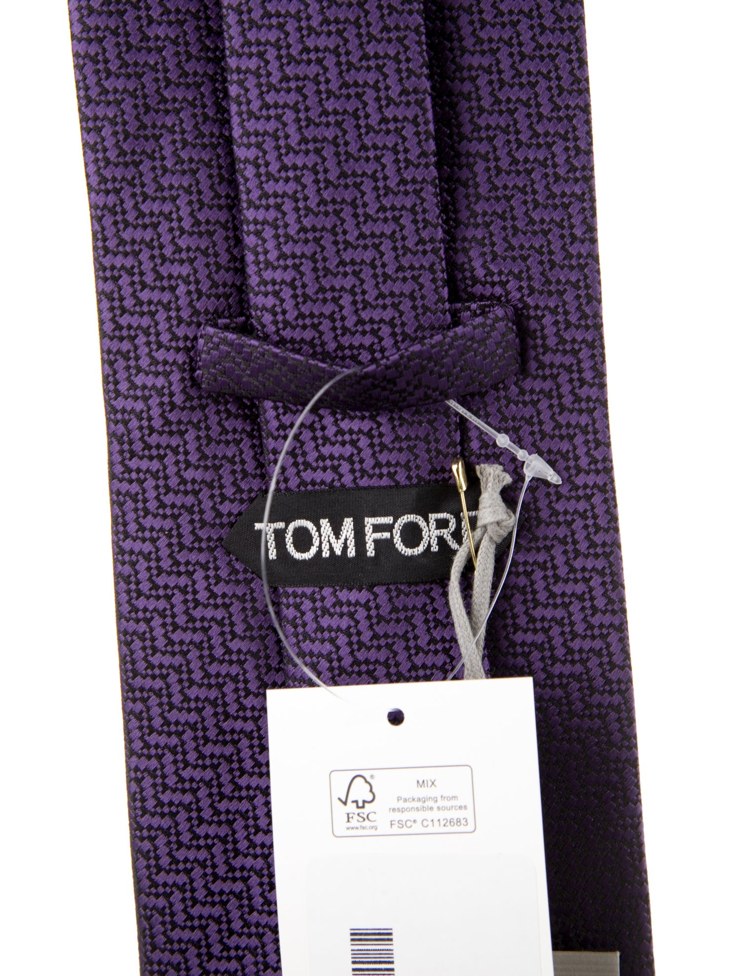 Tom Ford patterned silk tie