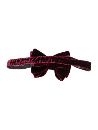 Tom Ford solid bow tie