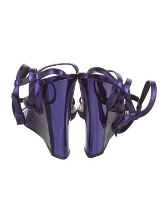 Tom Ford Leather T-Strap Sandals