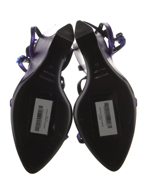 Tom Ford Leather T-Strap Sandals