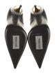 Tom Ford Leather Crystal Embellishments Pumps