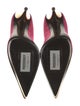 Tom Ford Satin Leather Trim Embellishment Pumps