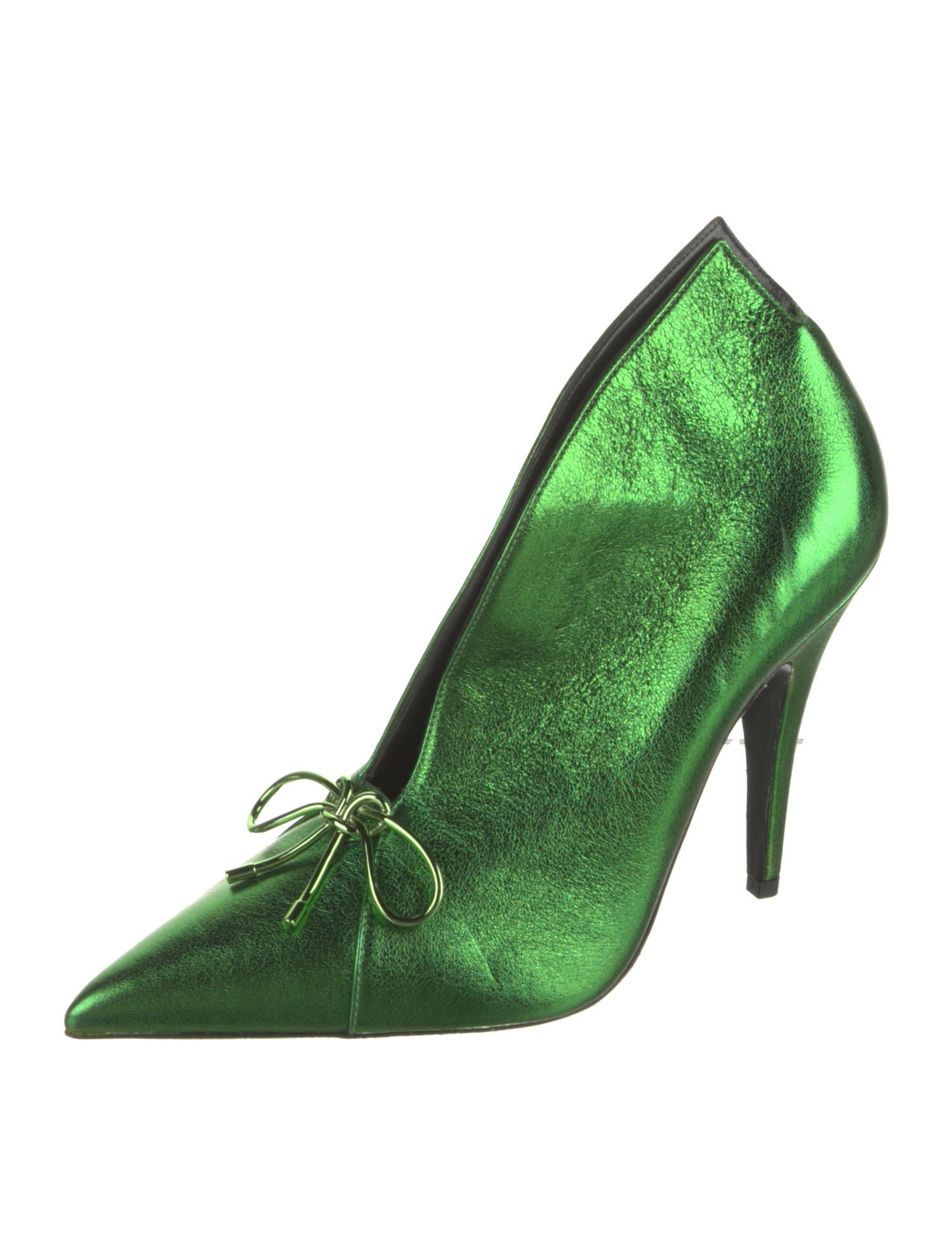 Tom Ford Leather Bow Accents Boots