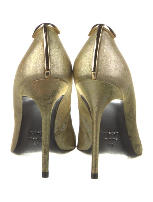 Tom Ford Leather Trim Embellishment Pumps