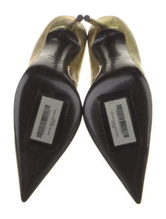 Tom Ford Leather Trim Embellishment Pumps