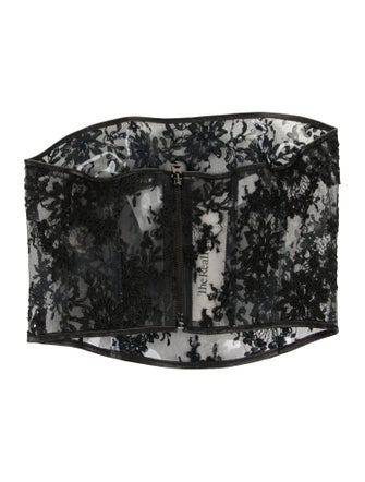 Tom Ford Lace Pattern Halterneck Top