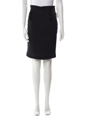 Tom Ford Ruffle Embellishment Knee-Length Skirt