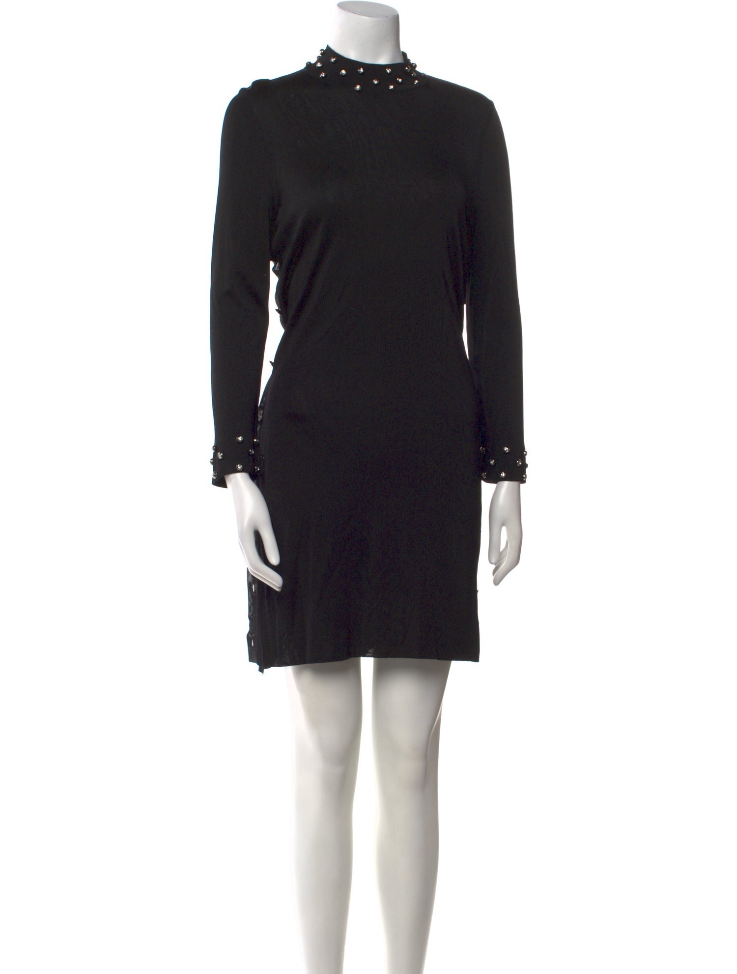 Tom Ford Mock Neck Mini Dress