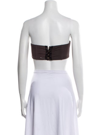 Tom Ford Strapless Crop Top