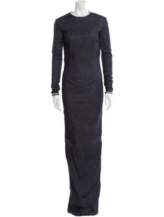 Tom Ford Crew Neck Long Dress