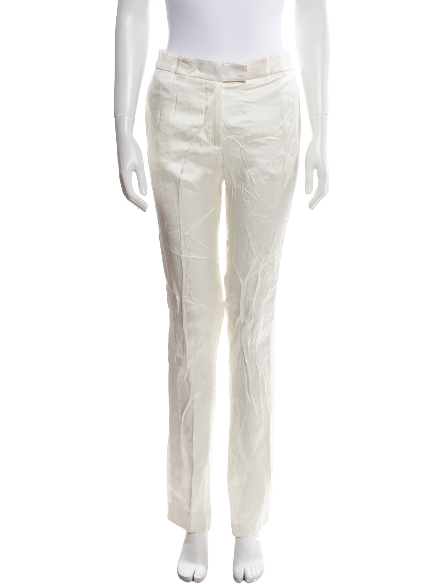 Tom Ford Silk Straight Leg Pants