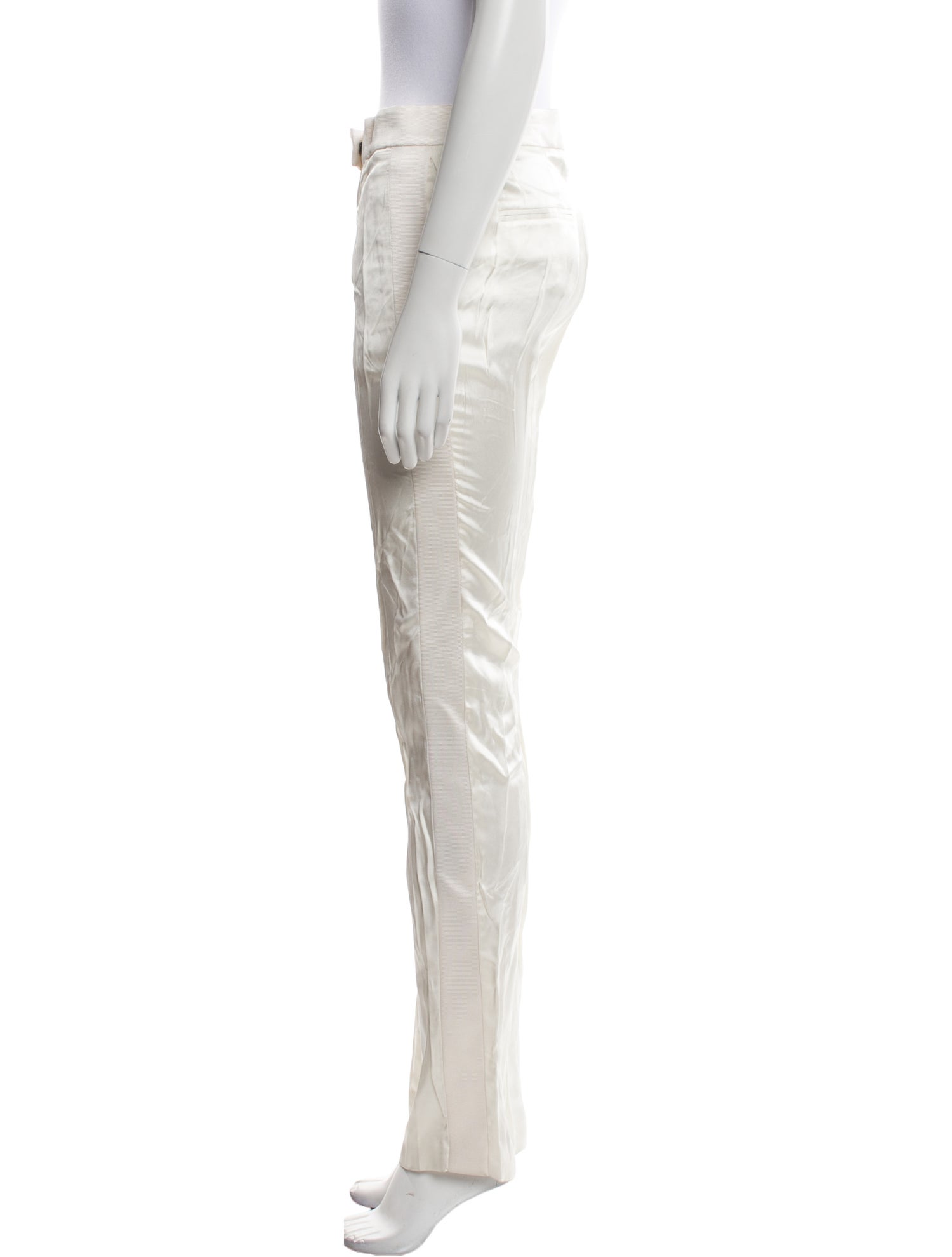 Tom Ford Silk Straight Leg Pants